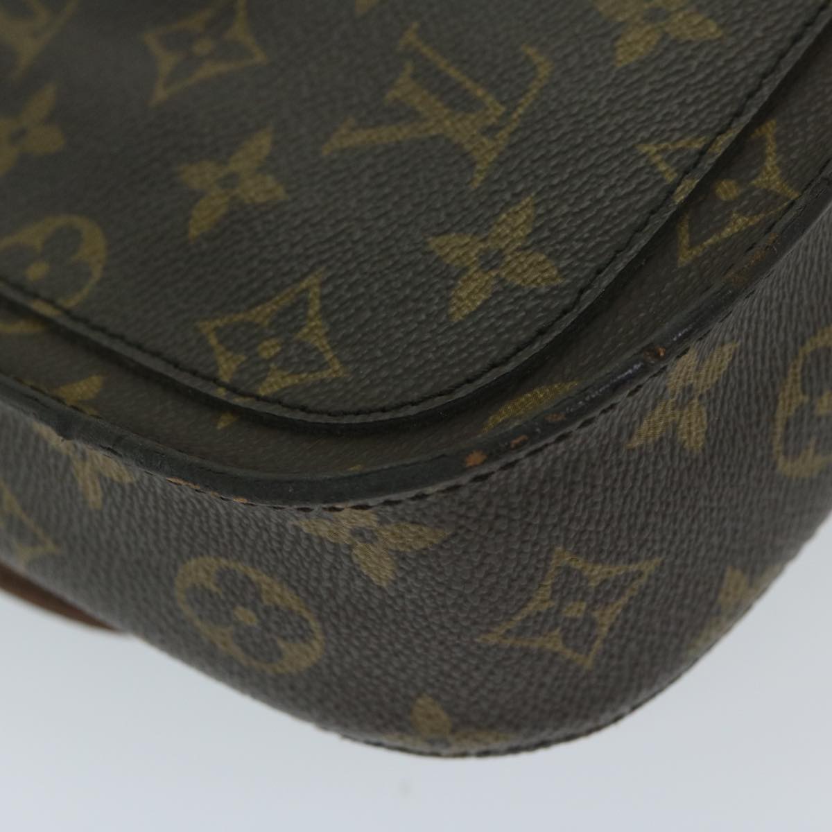 LOUIS VUITTON Monogram Saint Cloud MM Shoulder Bag M51243 LV Auth 59929