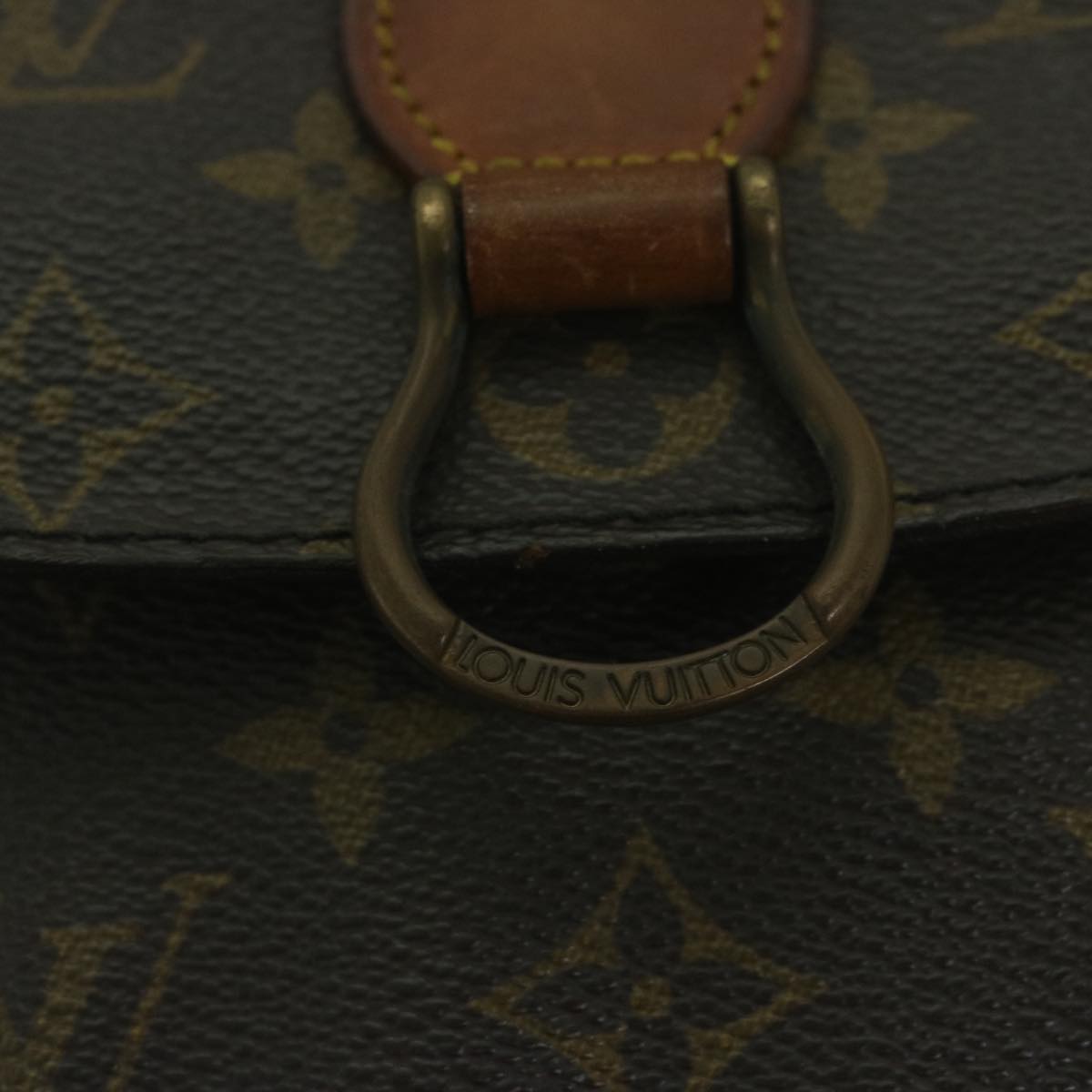 LOUIS VUITTON Monogram Saint Cloud MM Shoulder Bag M51243 LV Auth 59929