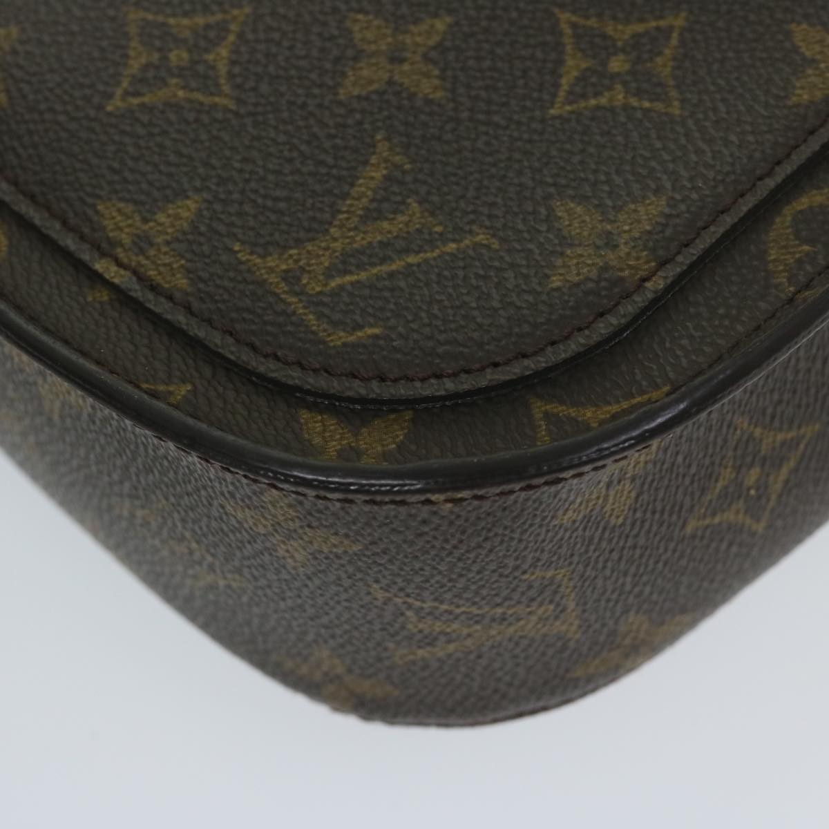 LOUIS VUITTON Monogram Saint Cloud GM Shoulder Bag M51242 LV Auth 59930