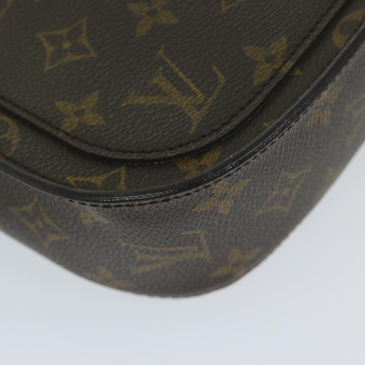 LOUIS VUITTON Monogram Saint Cloud GM Shoulder Bag M51242 LV Auth 59930