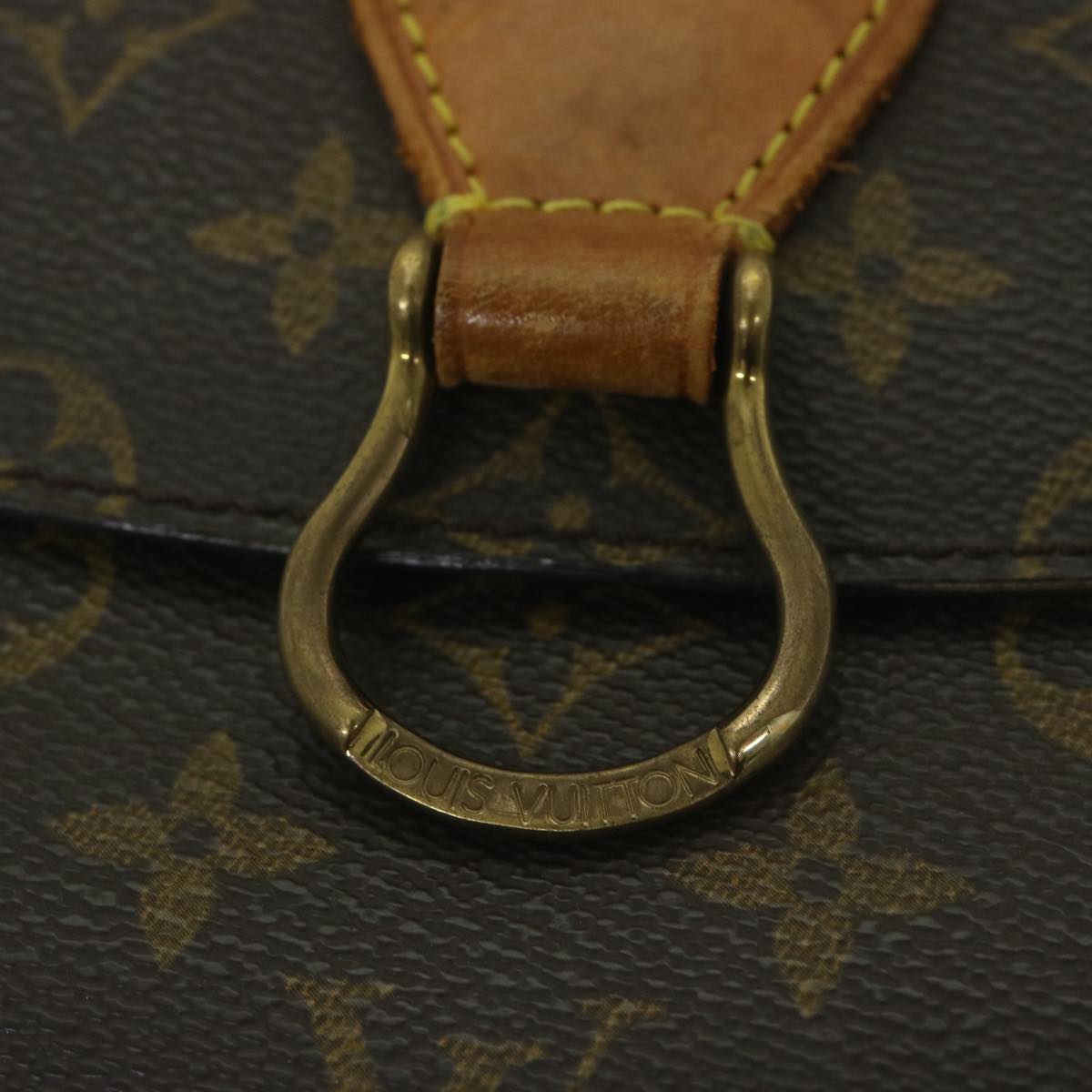 LOUIS VUITTON Monogram Saint Cloud GM Shoulder Bag M51242 LV Auth 59930