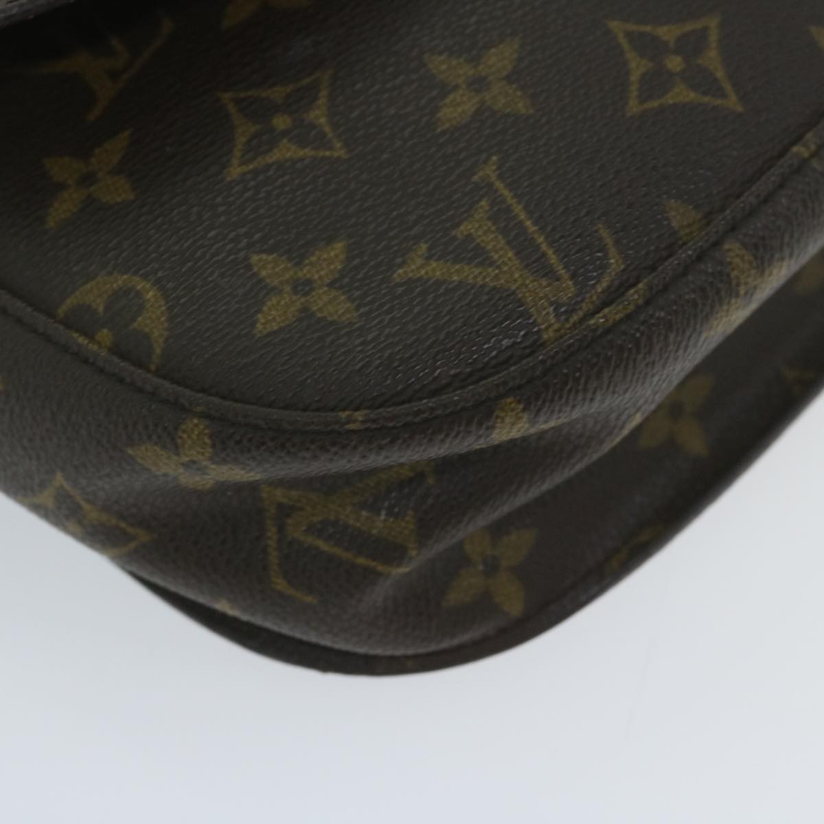 LOUIS VUITTON Monogram Saint Cloud GM Shoulder Bag M51242 LV Auth 59931