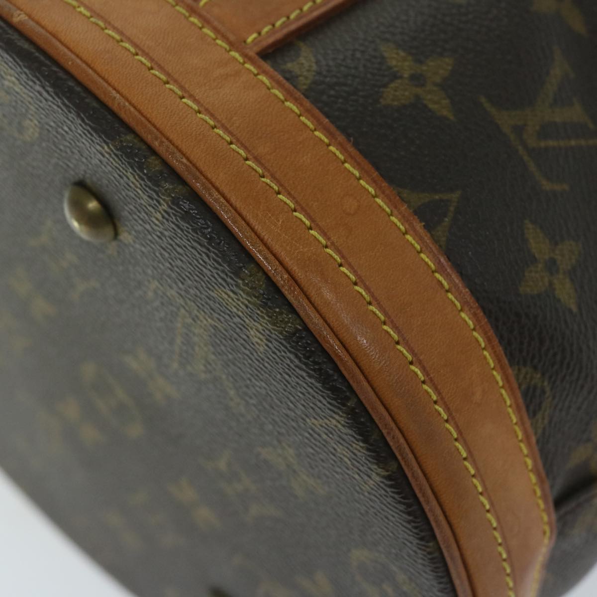 LOUIS VUITTON Monogram Bucket GM Shoulder Bag M42236 LV Auth 59954