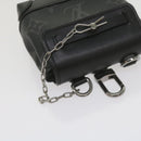 LOUIS VUITTON Monogram Eclipse Mini Steamer Pouch M00340 LV Auth 60001SM-18