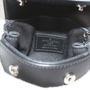 LOUIS VUITTON Monogram Eclipse Mini Steamer Pouch M00340 LV Auth 60001SM-19