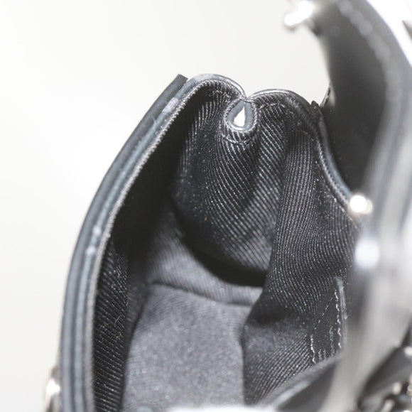 LOUIS VUITTON Monogram Eclipse Mini Steamer Pouch M00340 LV Auth 60001SM