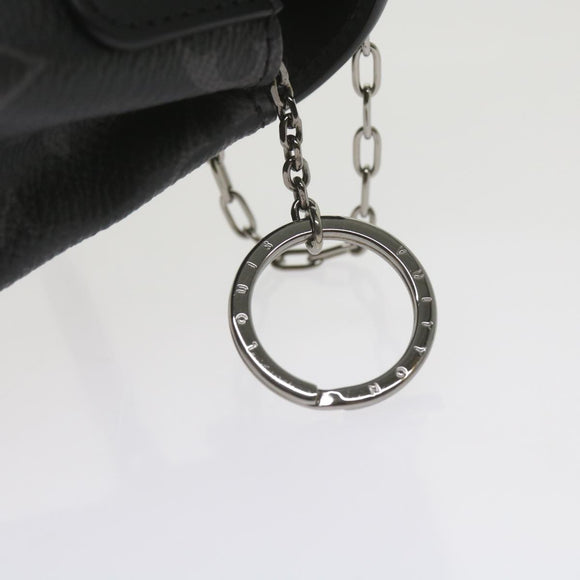 LOUIS VUITTON Monogram Eclipse Mini Steamer Pouch M00340 LV Auth 60001SM