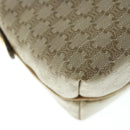 CELINE Macadam Canvas Umhängetasche Beige Auth 60008-14