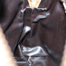 CELINE Macadam Canvas Shoulder Bag Beige Auth 60008-21