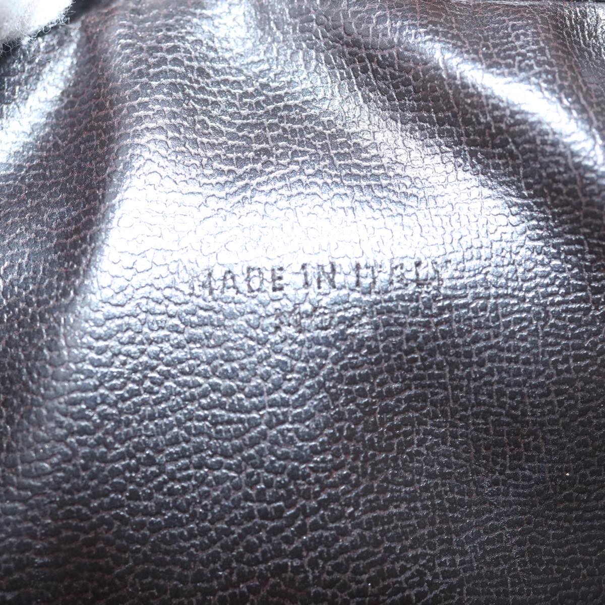 CELINE Macadam Canvas Shoulder Bag Beige Auth 60008