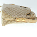 CELINE Macadam Canvas Shoulder Bag Beige Auth 60008-4