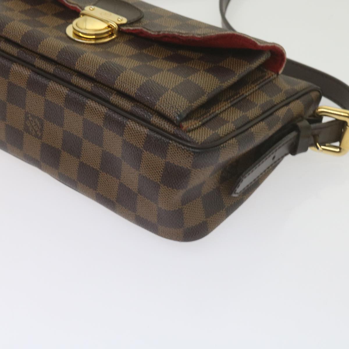 LOUIS VUITTON Damier Ebene Ravello GM Shoulder Bag N60006 LV Auth 60019A