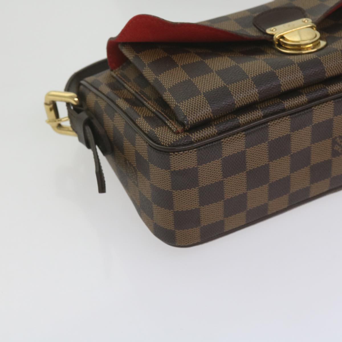 LOUIS VUITTON Damier Ebene Ravello GM Shoulder Bag N60006 LV Auth 60020A