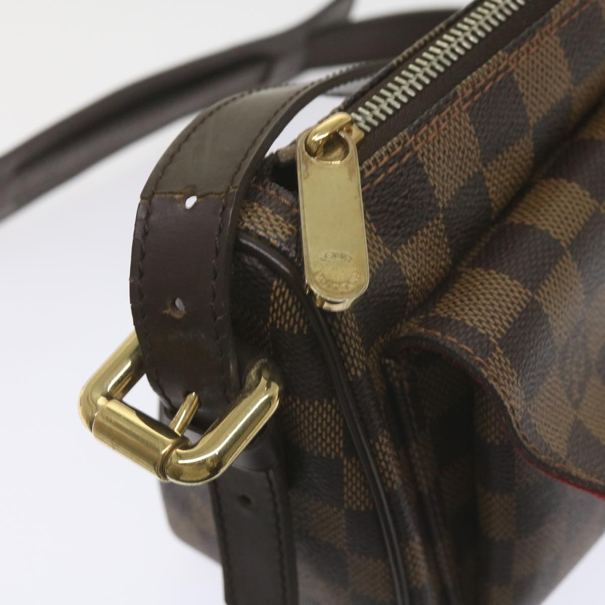 LOUIS VUITTON Damier Ebene Ravello GM Shoulder Bag N60006 LV Auth 60020A