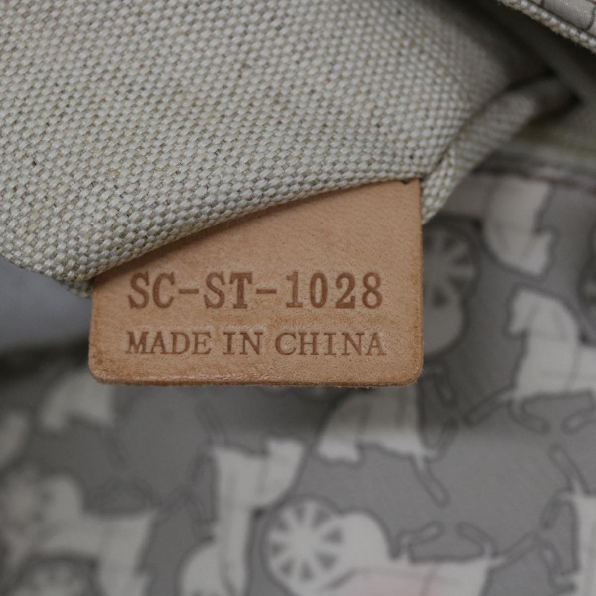 CELINE Sulky Shoulder Bag PVC Leather Gray Auth 60029