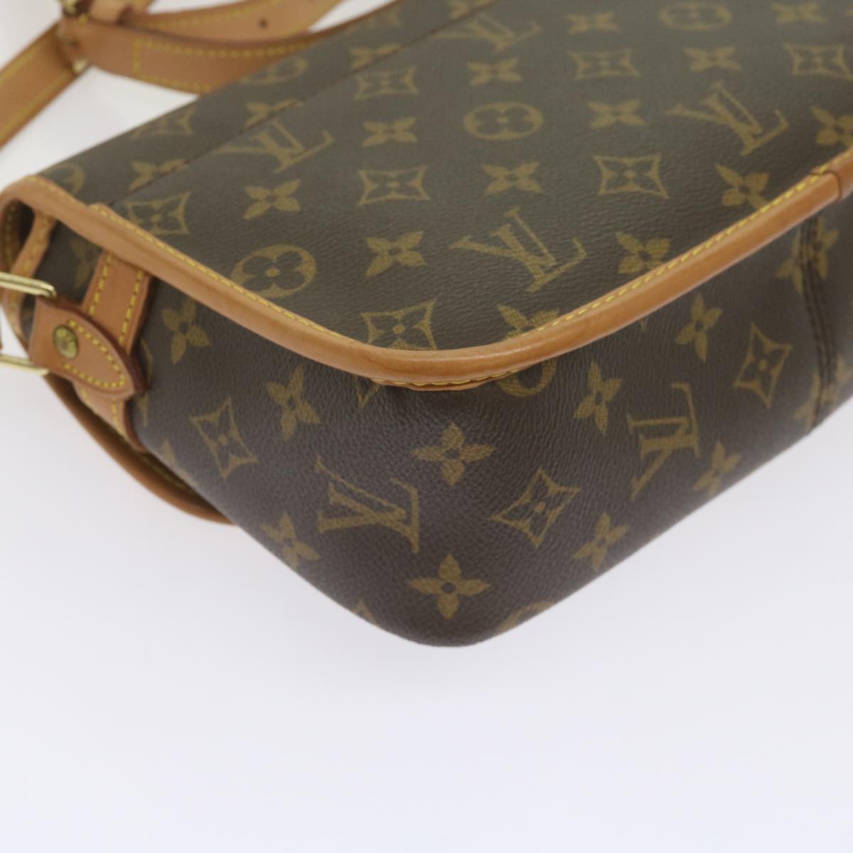 LOUIS VUITTON Monogram Sologne Shoulder Bag M42250 LV Auth 60053A