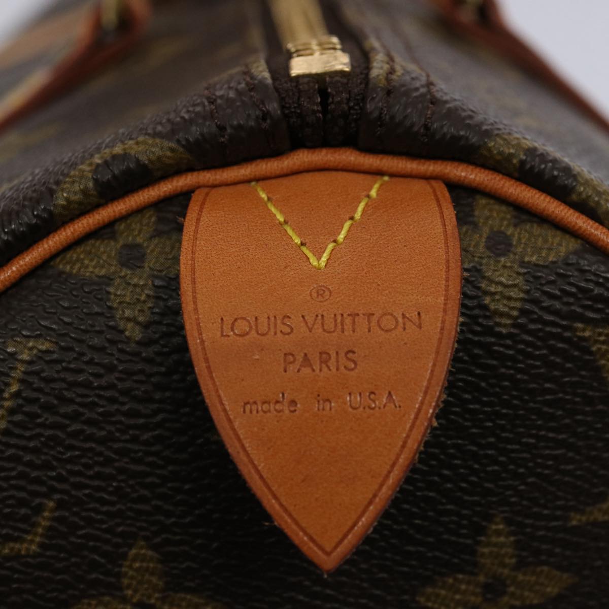 LOUIS VUITTON Monogram Speedy 30 Hand Bag M41526 LV Auth 60058A