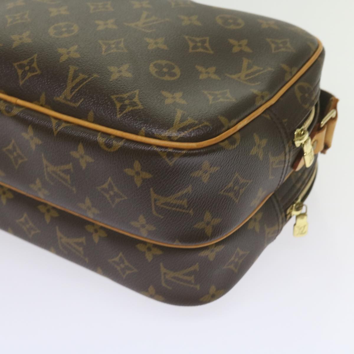 LOUIS VUITTON Monogram Reporter PM Shoulder Bag M45254 LV Auth 60069A