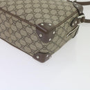GUCCI GG Supreme Shoulder Bag Beige 626363 Auth 60070SV-9