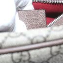 GUCCI GG Supreme Shoulder Bag Beige 626363 Auth 60070SV-11