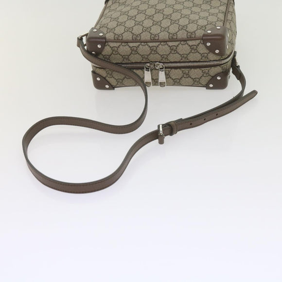 GUCCI GG Supreme Shoulder Bag Beige 626363 Auth 60070SV