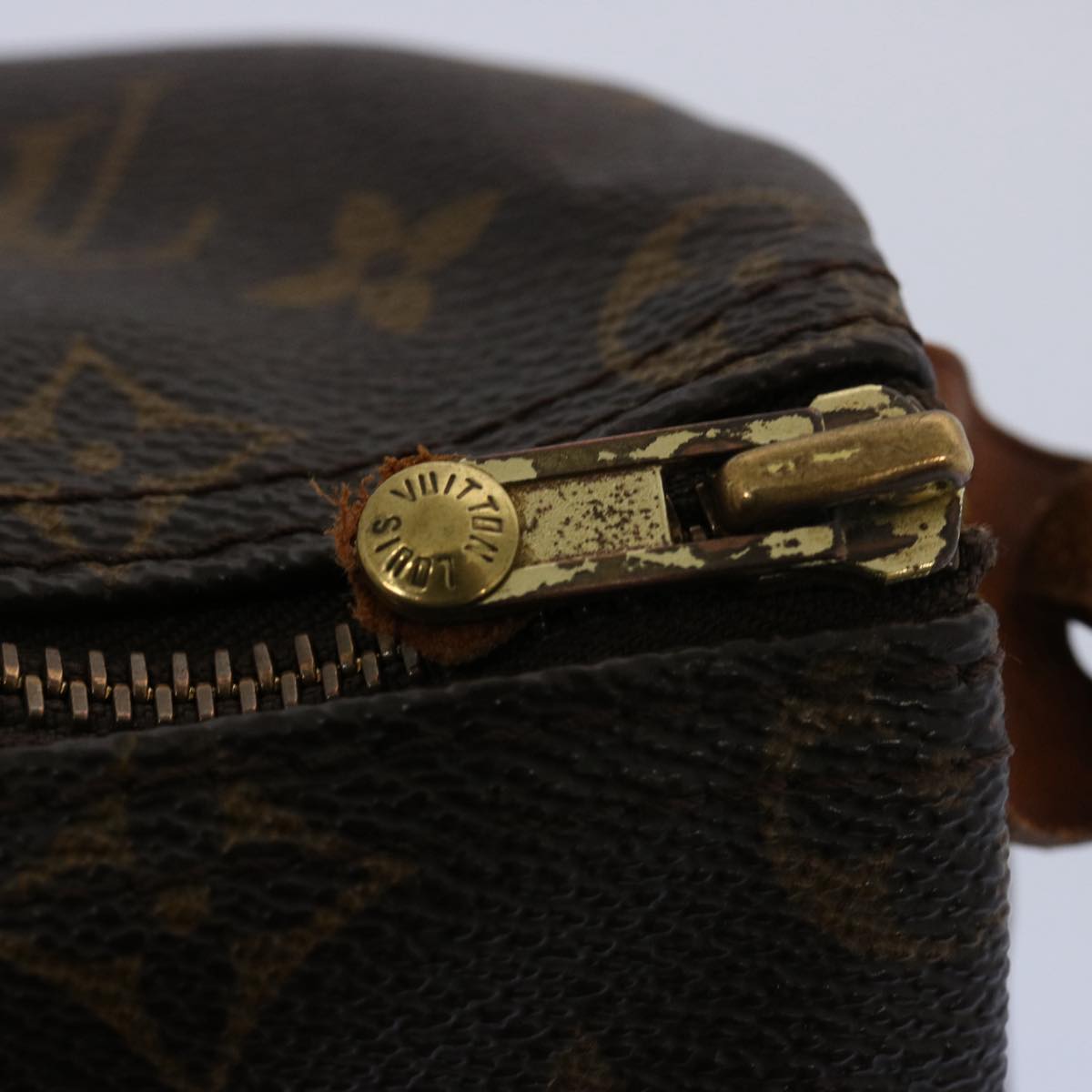 LOUIS VUITTON Monogram Speedy 25 Hand Bag M41528 LV Auth 60071