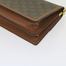 LOUIS VUITTON Monogram Reverse Dauphine MM Shoulder Bag M44391 LV Auth 60072M-16