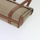 CELINE Macadam Canvas Umhängetasche Beige Auth 60074-8
