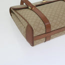 CELINE Macadam Canvas Umhängetasche Beige Auth 60074-15