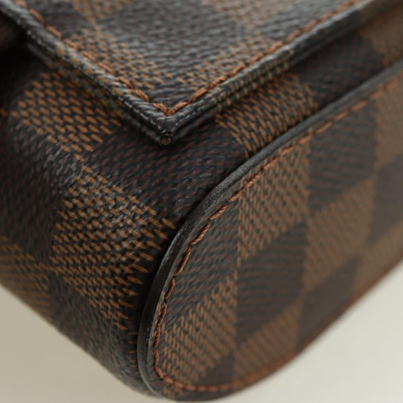 LOUIS VUITTON Damier Ebene Geronimos Shoulder Bag N51994 LV Auth 60076A