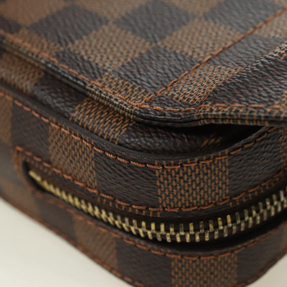 LOUIS VUITTON Damier Ebene Geronimos Shoulder Bag N51994 LV Auth 60076A