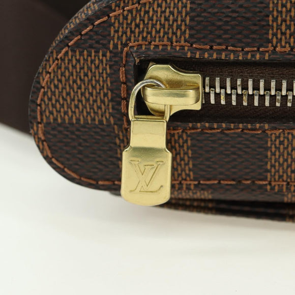 LOUIS VUITTON Damier Ebene Geronimos Shoulder Bag N51994 LV Auth 60076A