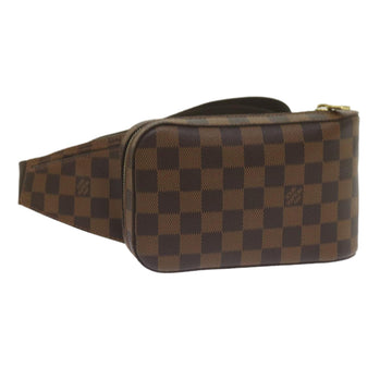LOUIS VUITTON Damier Ebene Geronimos Shoulder Bag N51994 LV Auth 60076AV