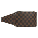 LOUIS VUITTON Damier Ebene Geronimos Shoulder Bag N51994 LV Auth 60076A-1