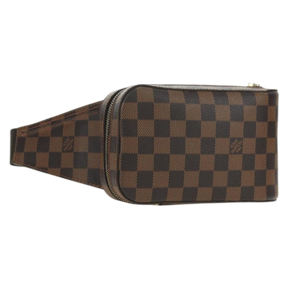 LOUIS VUITTON Damier Ebene Geronimos Shoulder Bag N51994 LV Auth 60076A