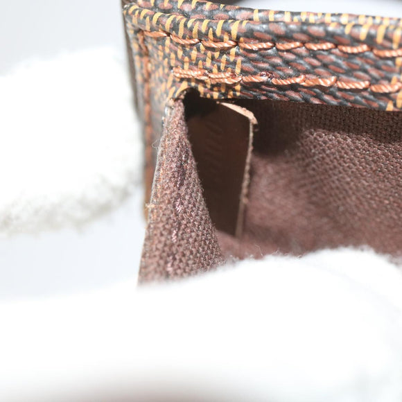 LOUIS VUITTON Damier Ebene Geronimos Shoulder Bag N51994 LV Auth 60076AV