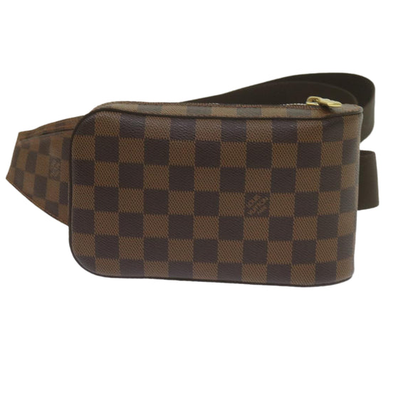 LOUIS VUITTON Damier Ebene Geronimos Shoulder Bag N51994 LV Auth 60076AV