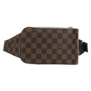 LOUIS VUITTON Damier Ebene Geronimos Shoulder Bag N51994 LV Auth 60076A-13