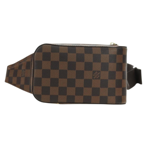 LOUIS VUITTON Damier Ebene Geronimos Shoulder Bag N51994 LV Auth 60076A