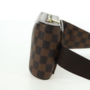 LOUIS VUITTON Damier Ebene Geronimos Shoulder Bag N51994 LV Auth 60076A-4