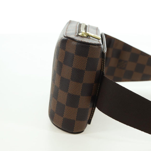 LOUIS VUITTON Damier Ebene Geronimos Shoulder Bag N51994 LV Auth 60076A