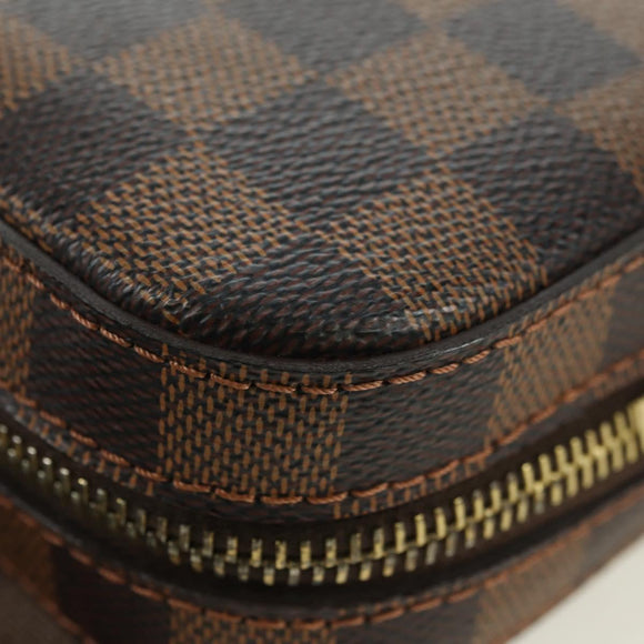 LOUIS VUITTON Damier Ebene Geronimos Shoulder Bag N51994 LV Auth 60076A
