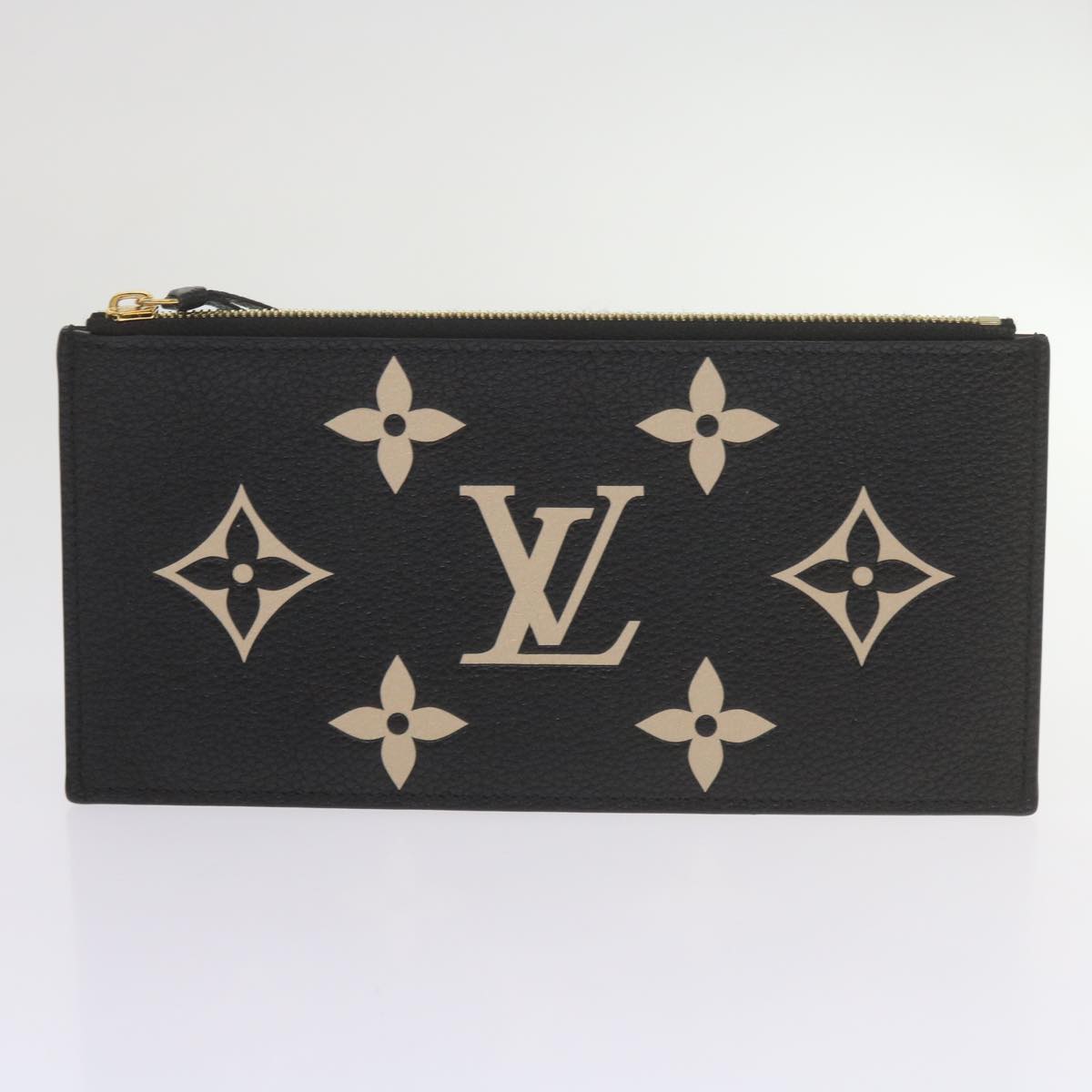 LOUIS VUITTON Monogram Empreinte Giant Felice Bag Black M80482 LV Auth 60079S