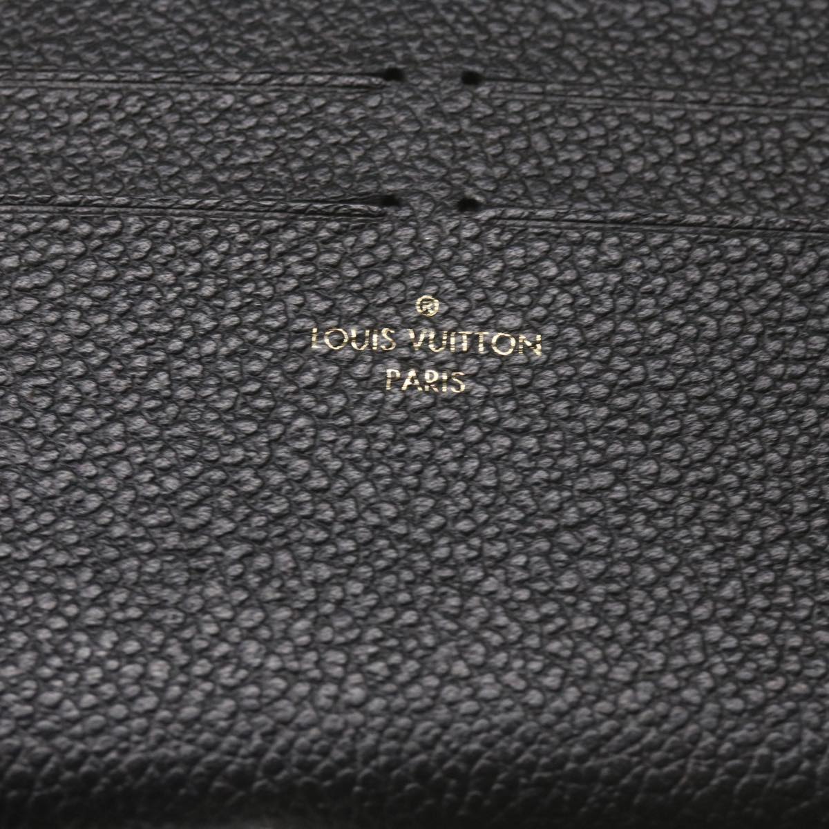 LOUIS VUITTON Monogram Empreinte Giant Felice Bag Black M80482 LV Auth 60079S