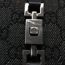 GUCCI GG Canvas Jackie Wallet Navy 05474 Auth 60080A-8