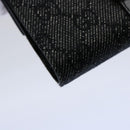 GUCCI GG Canvas Jackie Wallet Navy 05474 Auth 60080A-15