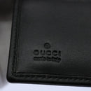 GUCCI GG Canvas Sherry Line Jackie Wallet Black White Auth 60081A-18