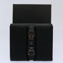 GUCCI GG Canvas Sherry Line Jackie Wallet Black White Auth 60081V-12