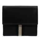 GUCCI GG Canvas Sherry Line Jackie Wallet Black White Auth 60081A-2