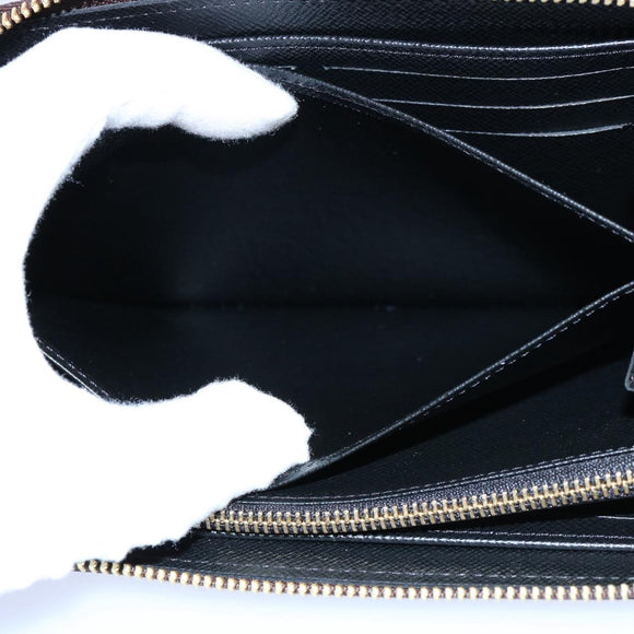 LOUIS VUITTON Monogram Reverse Zippy Wallet Long Wallet M82444 LV Auth 60083SM